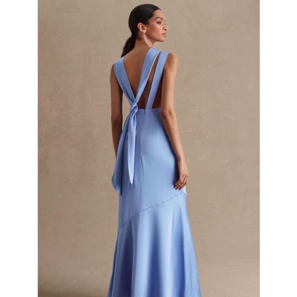 Significant Other Lana Bridesmaid/Wedding Guest back tie dress